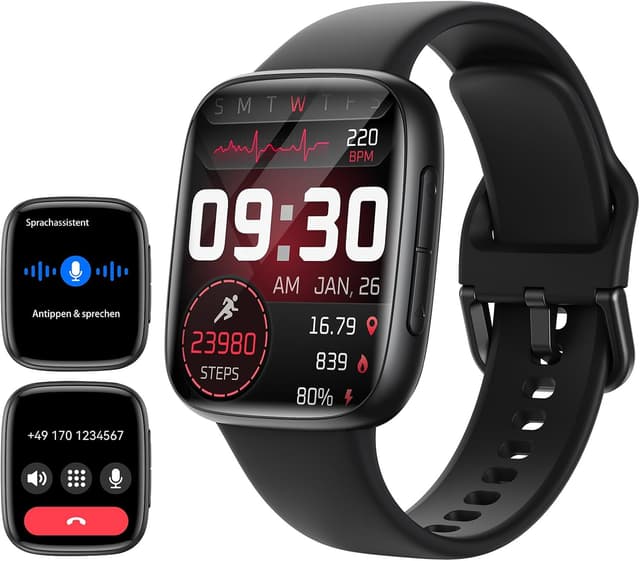 Detalle de Montre connectée AMOLED 1.85" 3ATM