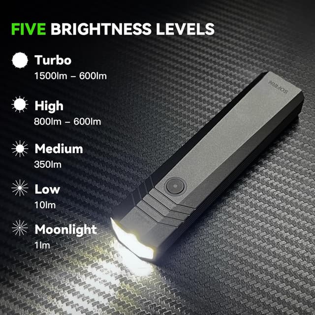 Detalle 2 de Sofirn ST1 torch, 1500LM beam