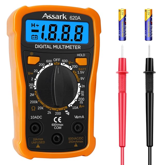 Imagen de Assark Digital Multimeter Voltmeter 1 Gerät en OfertitasTOP