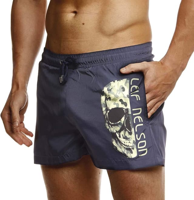 Detalle de Leif Nelson LN-92530 pantaloncini da bagno uomo