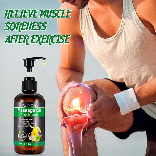 Thumbnail 5 de Massage Oil 250ml Soothing Blend for Sore Muscles