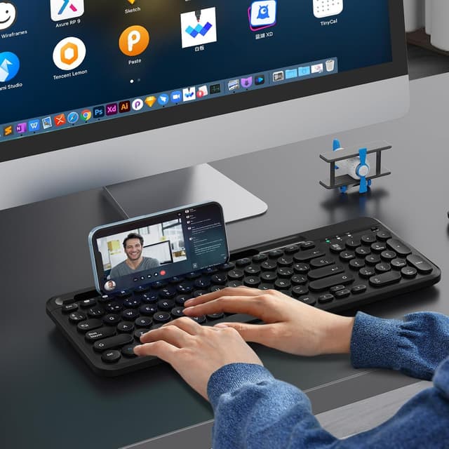 Thumbnail 6 de Cimetech Teclado Inalámbrico Bluetooth Multi-Dispositivo para Todos