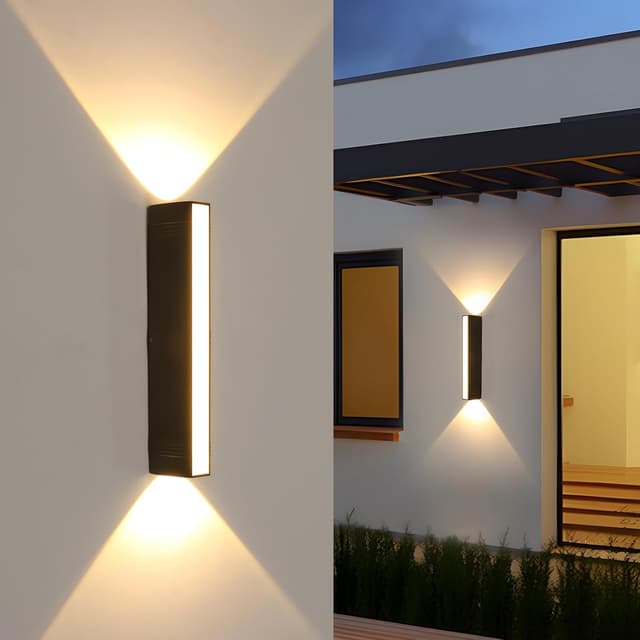 Detalle de Comely 19W Applique da parete LED impermeabile per esterni e interni