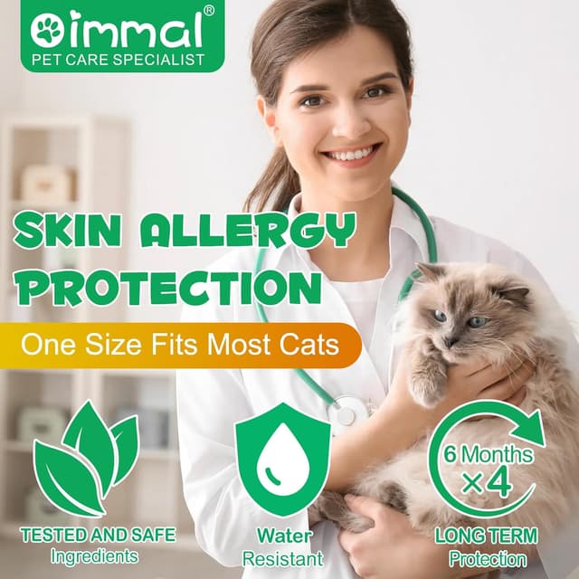 Thumbnail 2 de Collare antiparassitario per gatti 24 mesi 🐾