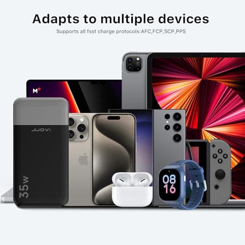Thumbnail 7 de JUOVI Power Bank 10000mAh ⚡ Carga Rápida PD 3.0 y QC 4.0