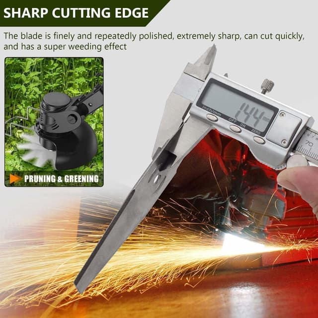 Detalle 2 de Xbzzgmg 24-Piece Cordless Strimmer Blade Replacement Set