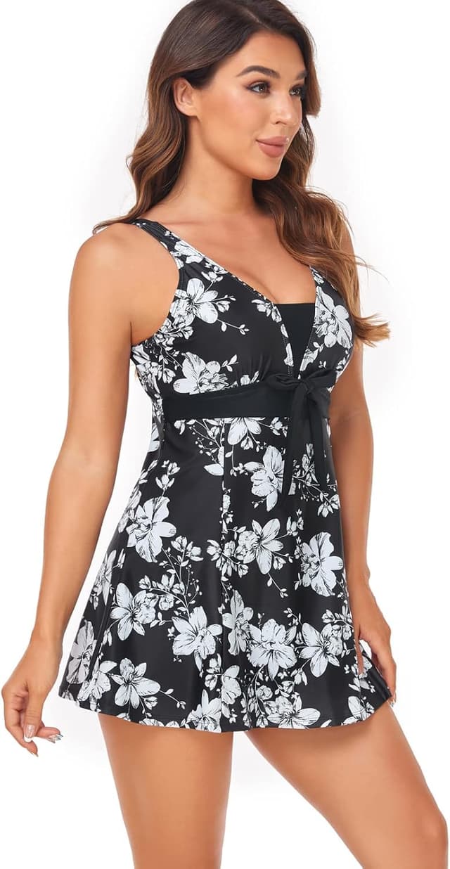 Detalle 2 de OAMENXI one piece swimsuit 2XL tummy control