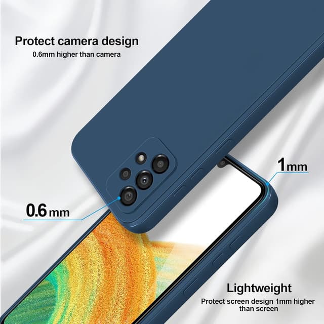 Detalle 2 de GiiYoon Hülle Galaxy A33 5G, Silikon