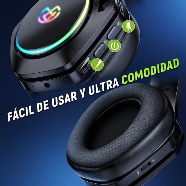 Thumbnail 6 de Tatybo Cascos Gaming 40h inalámbricos