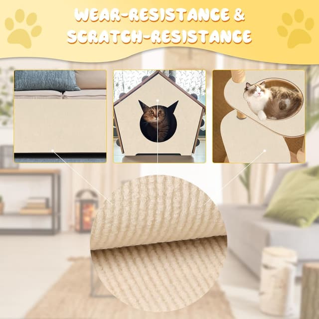 Thumbnail 3 de Yokuni Tapis Griffoir Chat Autocollant 200x40 cm