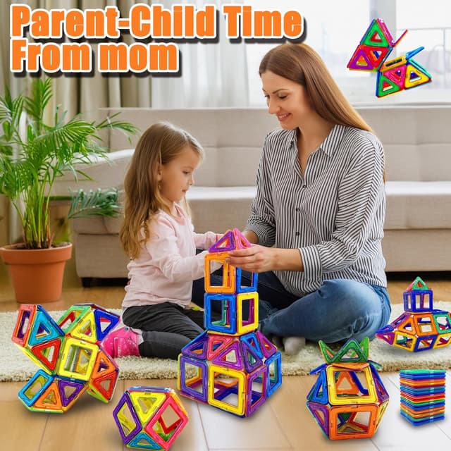 Detalle 2 de TrisbiFela Costruzioni magnetiche 38 pezzi 🧩