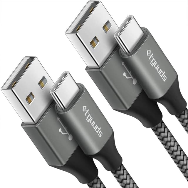 Detalle de etguuds USB A to USB C Cable 6ft — Fast Charging cable