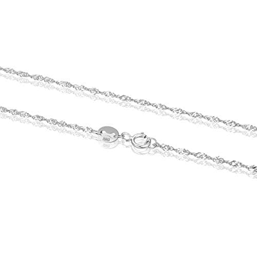 Detalle 2 de GD GOOD.designs cadena de plata 925 para mujer (sin colgante) 1,3 mm, varias longitudes