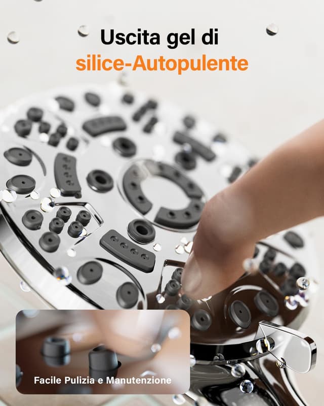 Thumbnail 5 de Cobbe Soffione doccia ad alta pressione