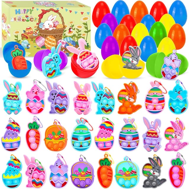 Detalle de Ostergeschenke Kinder 12 Ostereier zum Befüllen