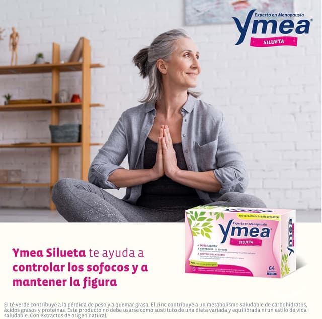 Thumbnail 5 de Ymea Silueta tratamiento menopausia 64 cápsulas