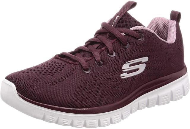 Thumbnail 6 de Skechers Graceful Get Connected Zapatillas Mujer 👟 Black Mesh