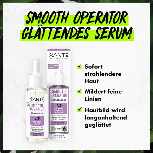 Detalle 1 de SANTE Smooth Operator Serum Glättendes Serum