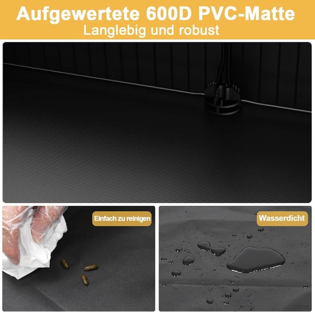 Thumbnail 4 de Aystkniet Kleintiergehege 122x60x40 cm