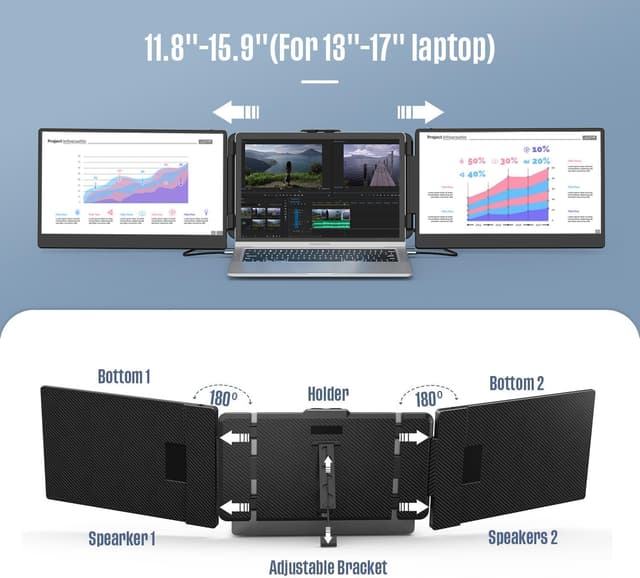Thumbnail 4 de ALLVIA Laptop Screen Extender 14" portable monitor