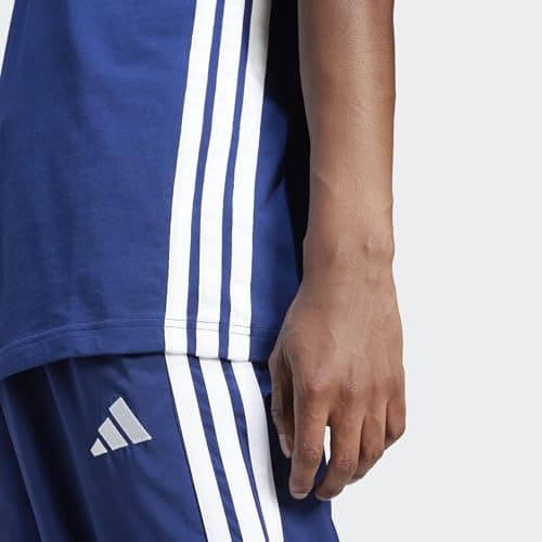 Thumbnail 6 de adidas Hombre Essential Camiseta Jersey con Tres Rayas 🟦