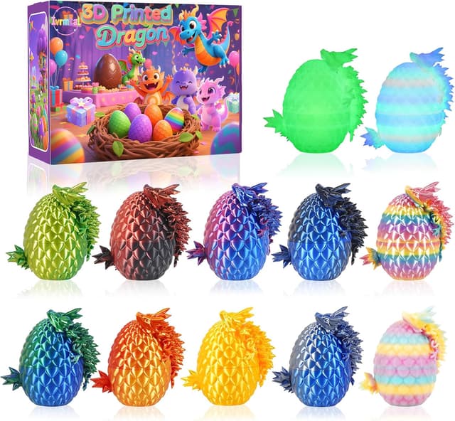 Thumbnail 6 de 3D printed dragon eggs 3.5 in IVRMTAL