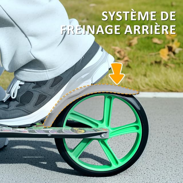 Thumbnail 4 de AIYAPLAY Trottinette Enfants 4 hauteurs 200 mm