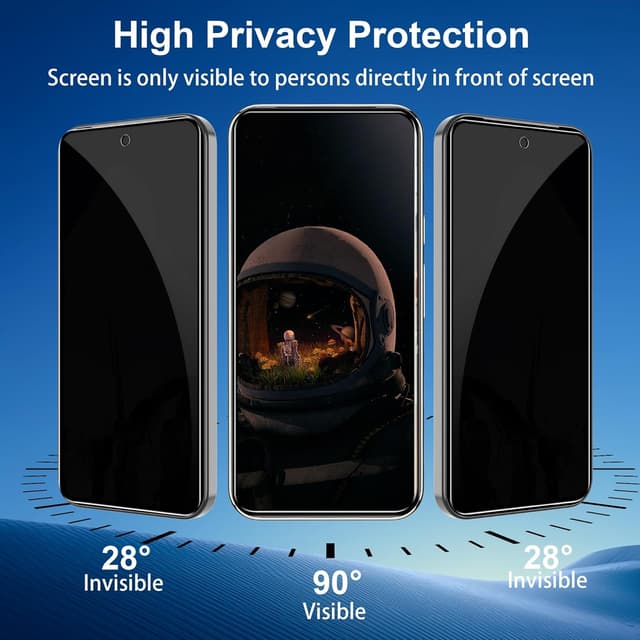 Detalle 2 de zZjoOoj Privacy Screen für Pixel 9 Pro XL