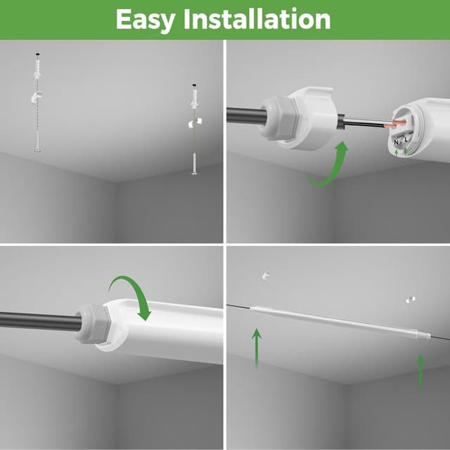 Thumbnail 5 de zemty 3FT LED Batten Lights 24W