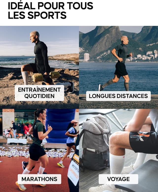 Thumbnail 3 de Manchon de compression DANISH ENDURANCE 21-26 mmHg ⚙