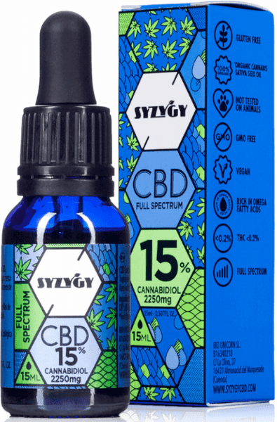 Imagen de Syzygy Food Auténtico CBD Oil 15% 15 ml en OfertitasTOP