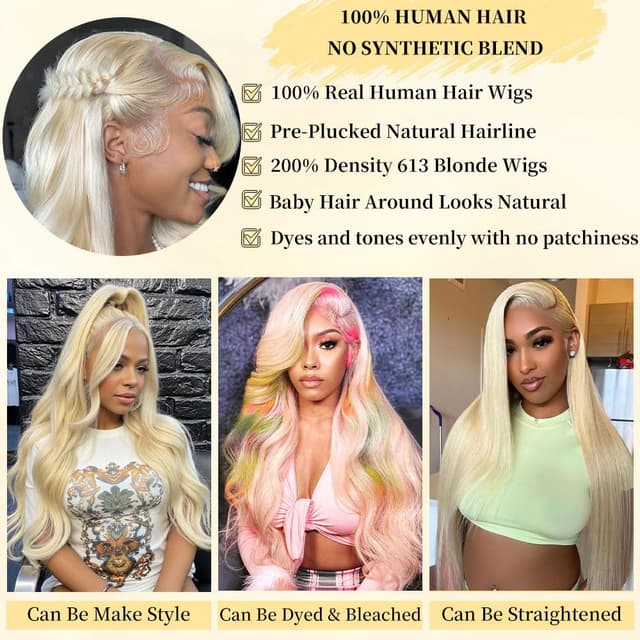 Thumbnail 5 de Femca 613 30 Inch Lace Front Wig ๐โ