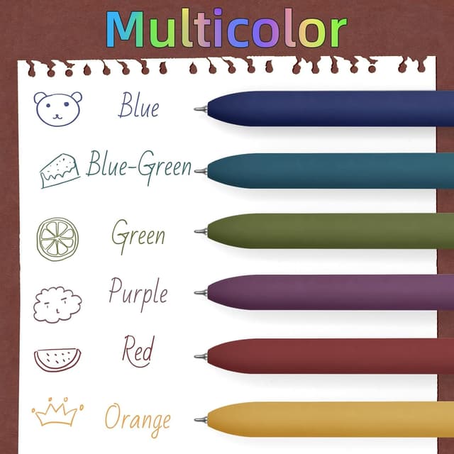 Detalle 2 de UIXJODO Gelstifte 6 Stück Gold Vintage