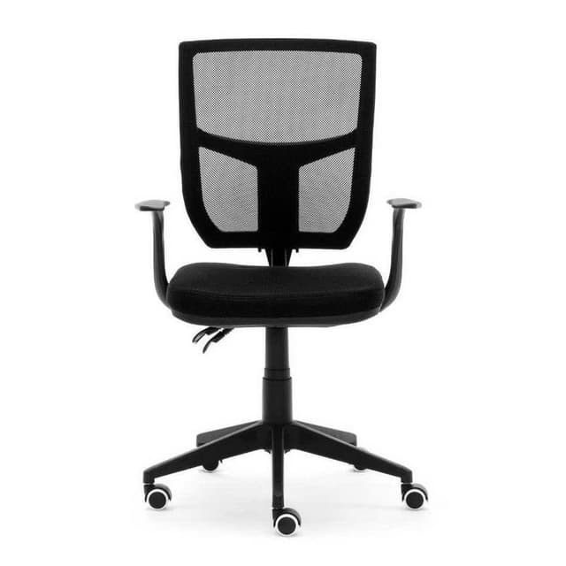 Detalle de Euromof Roma Silla de oficina negra