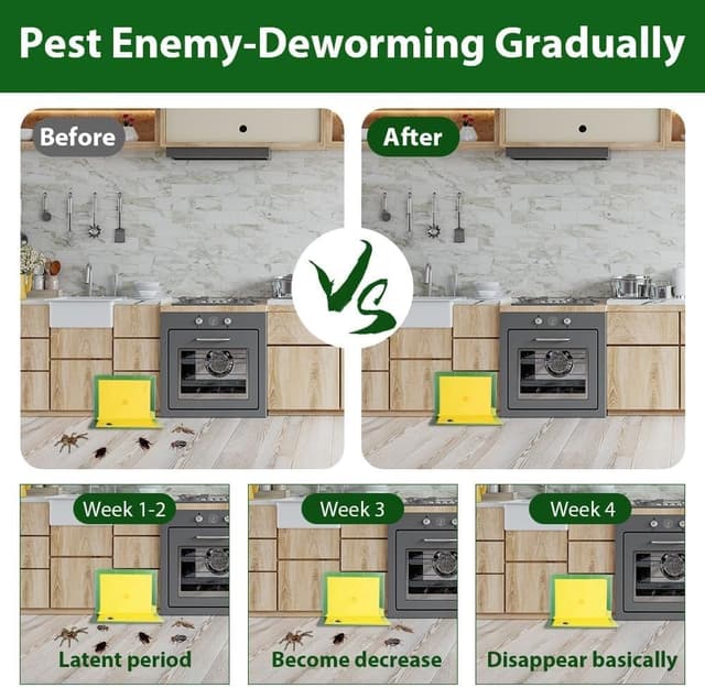 Detalle 1 de Flintronic Klebefallen 6er Set für Schädlinge