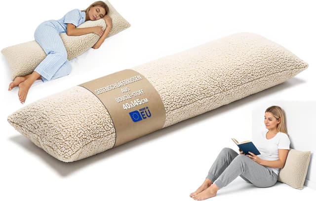 Detalle de Oreiller de grossesse Bouclé 145 cm