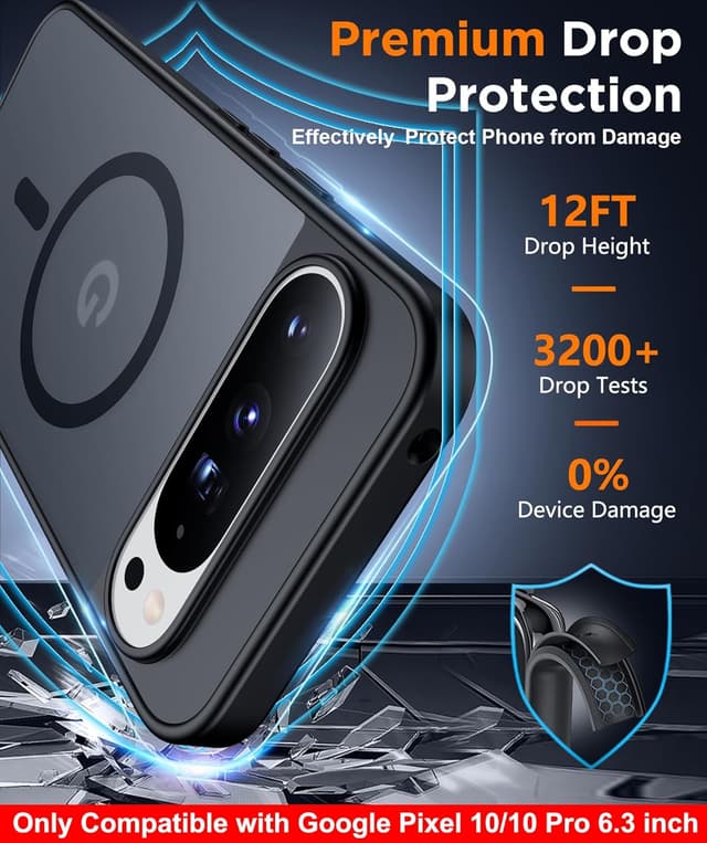 Detalle de SPIDERCASE Magnetic Pixel 10 Pro case 6.3"