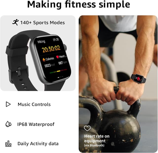 Thumbnail 1 de Smart Watch with Call and Health Tracking