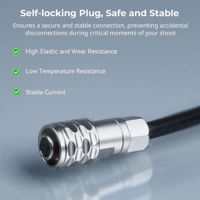 Detalle 2 de SMALLRIG 4761 câble d'alimentation 47"