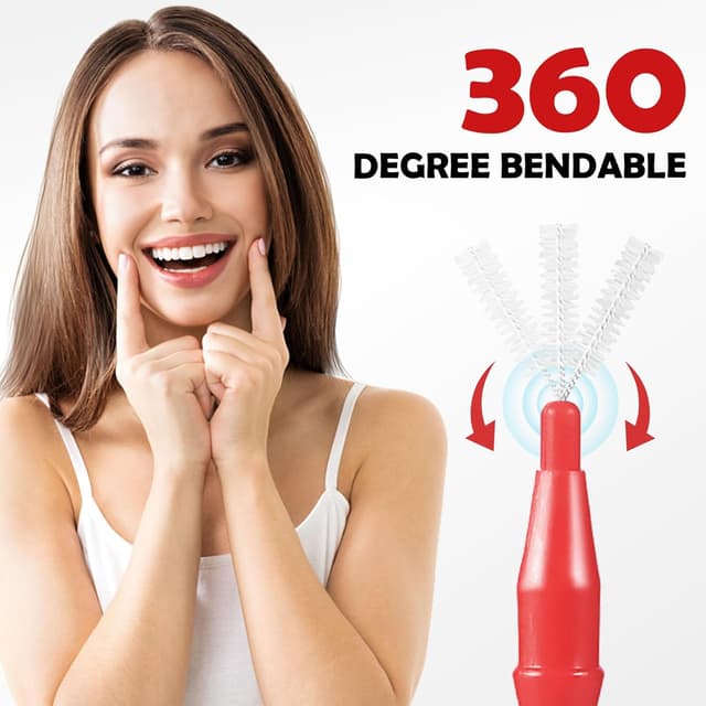 Thumbnail 4 de Milisten Interdental Brushes 50Pcs Blue