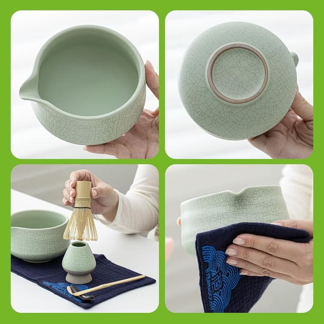 Detalle 2 de TEANAGOO Matcha Set 7-teilig für Zeremonie