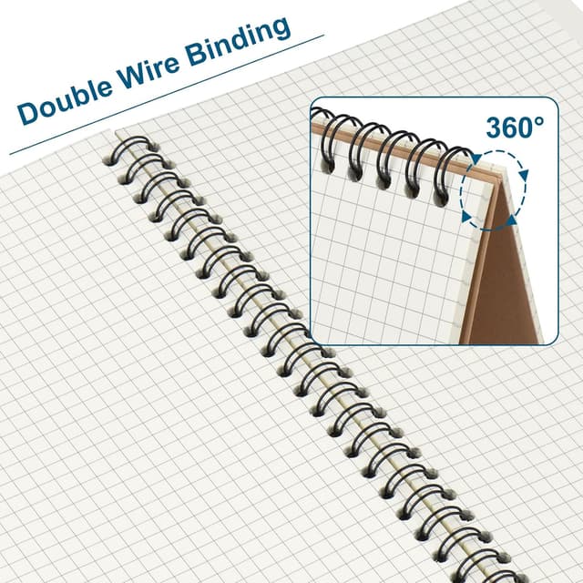 Detalle 2 de ZCZN Quaderno a Spirale A5 21x14 cm 📓