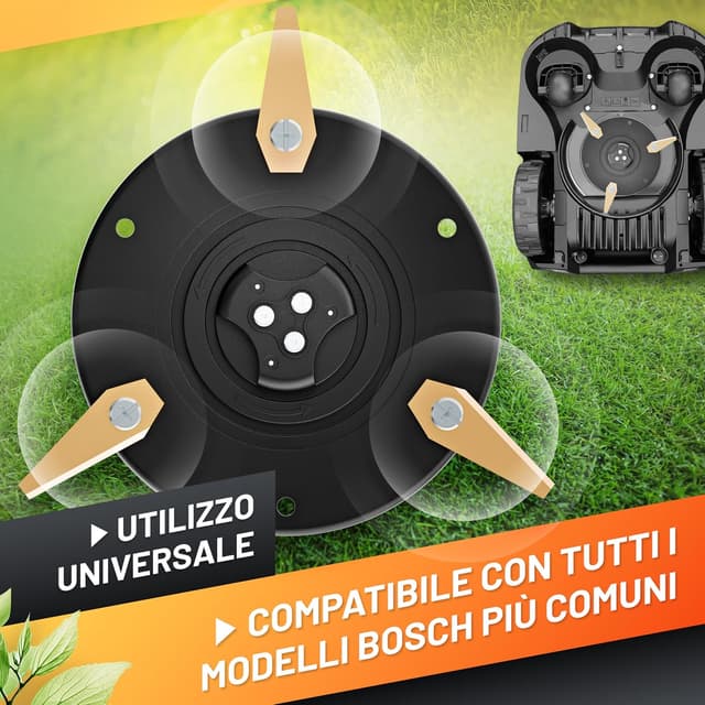 Thumbnail 1 de GRÜNTEK 18 lame per robot Bosch