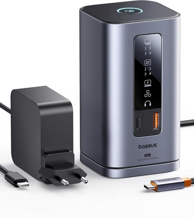 Imagen de Baseus Station d’accueil USB-C 100 W 11 en 1 en OfertitasTOP
