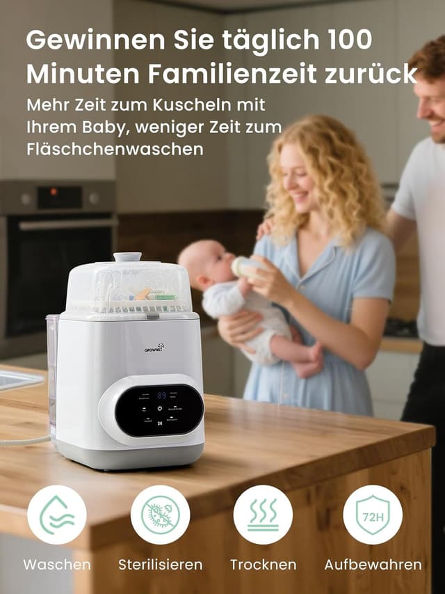 Thumbnail 1 de Grownsy Baby Bottle Washer Pro Babyflaschenreiniger