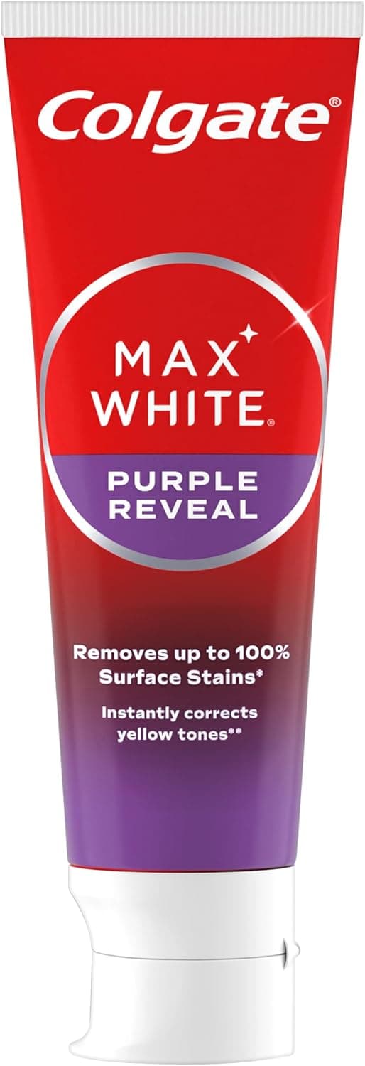 Detalle 2 de Colgate Max White Purple 4x75 ml dentifricio sbiancante