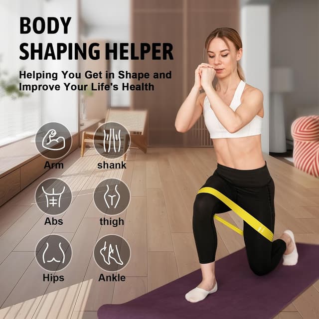 Detalle de Aouplry Resistance Bands Set 5 Levels
