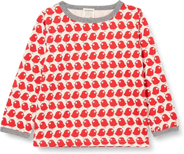 Detalle de Loud + Proud Unisex Kinder Langarm Shirt Vogel Print