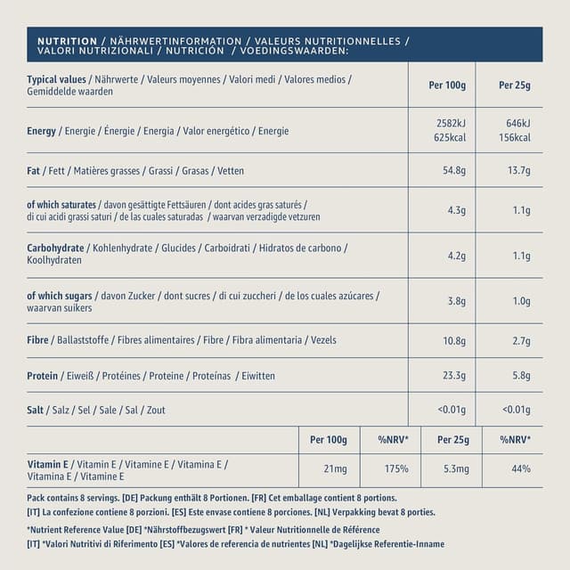 Detalle 2 de by Amazon Mandeln aus Kalifornien (200 g) – reich an Ballaststoffen