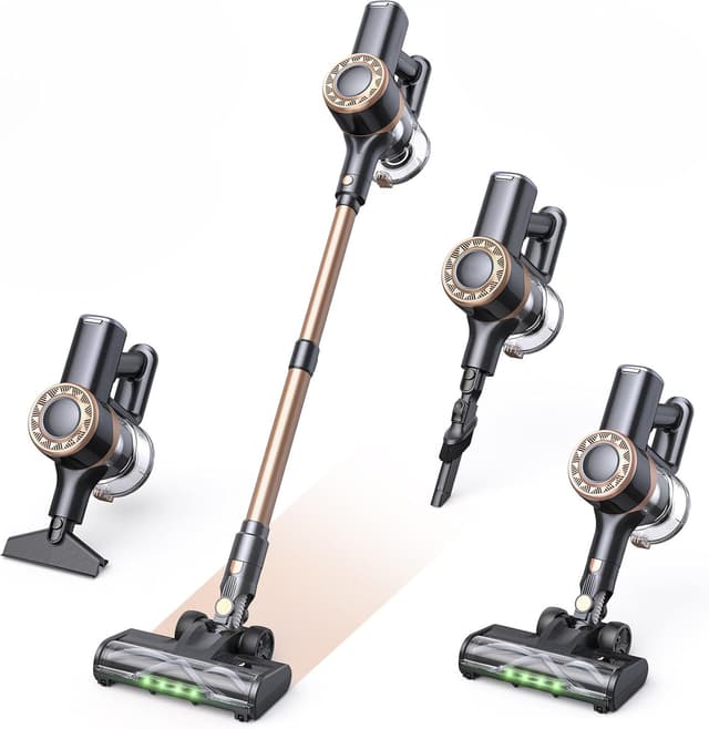 Detalle de Lubluelu Akkustaubsauger kabellos 45kPa